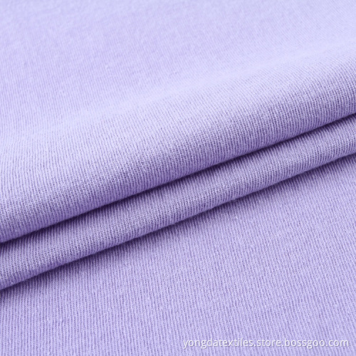 Combed Jersey Knit Shirt 100% Cotton OE Fabric